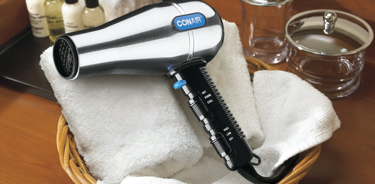 Conair® 1875 Watt Brushed Metal Dryer