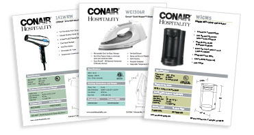 Conair White Compact Full-Feature Steam and Dry Iron WCI216