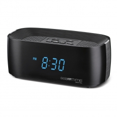 Conairtime Digital Alarm Clock with Dual USB Charging Ports