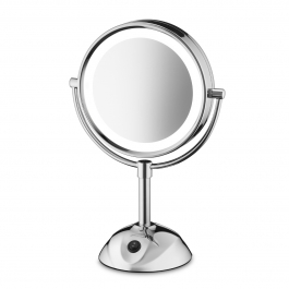 Conair Led Lighted Vanity Mirror, Conair Satin Chrome Led Vanity Mirror
