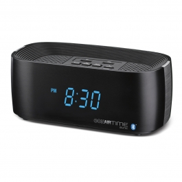 Conairtime Sync Bluetooth Alarm Clock with Dual USB Charging Ports