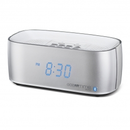 Conairtime Sync Bluetooth Alarm Clock with Dual USB Charging Ports