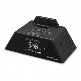 Luna by Conair™ Alarm Clock Charging Station with Bluetooth®